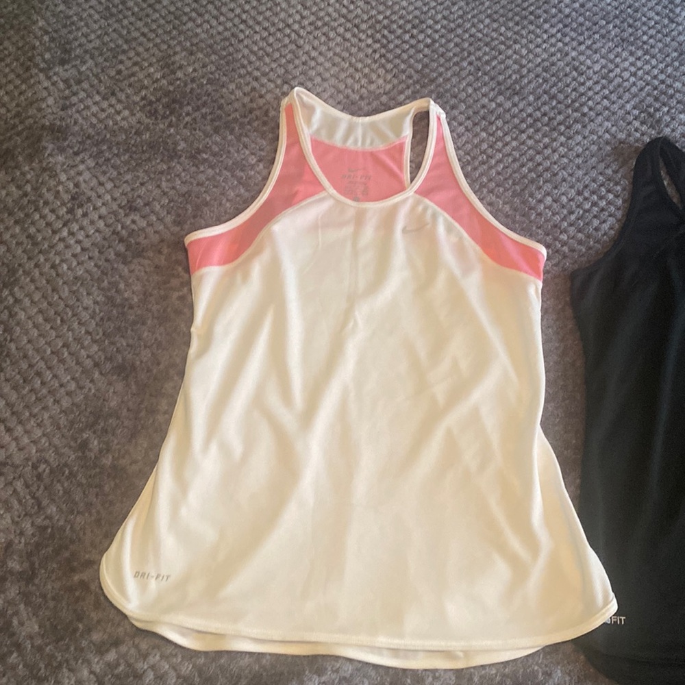 2 Nike dri-fit racerback tanks
